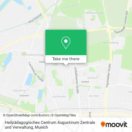 Карта Heilpädagogisches Centrum Augustinum Zentrale und Verwaltung