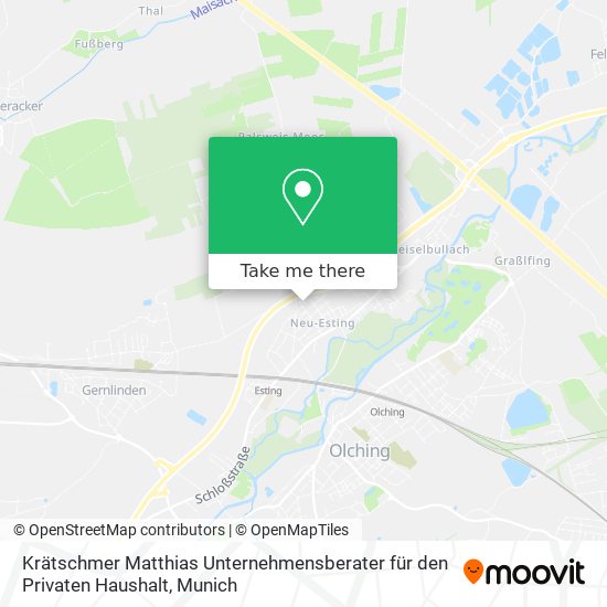 Krätschmer Matthias Unternehmensberater für den Privaten Haushalt map