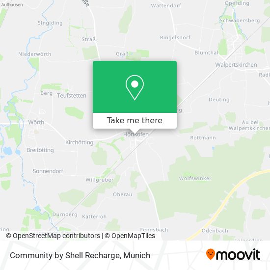 Community by Shell Recharge map