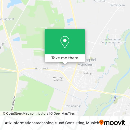 Atix Informationstechnologie und Consulting map