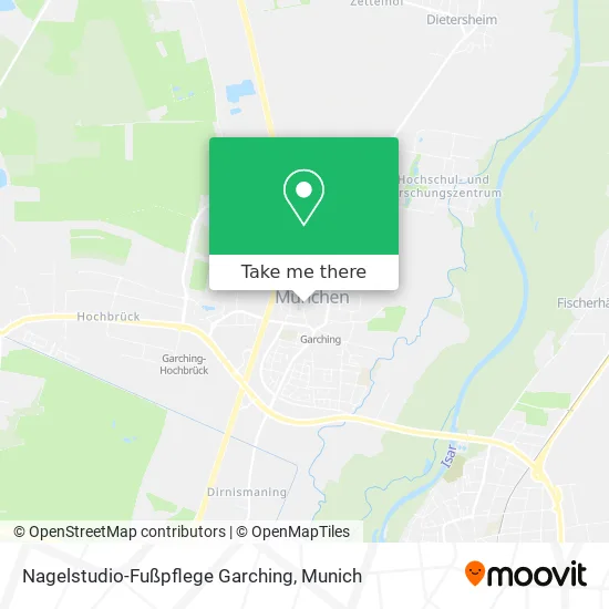 Карта Nagelstudio-Fußpflege Garching