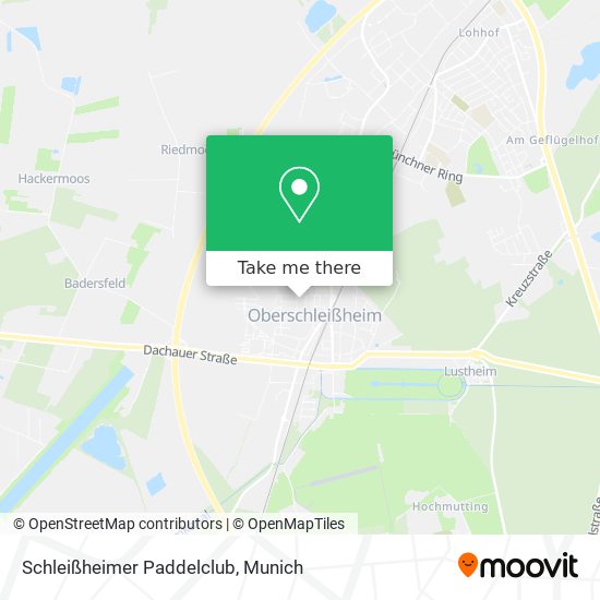 Schleißheimer Paddelclub map