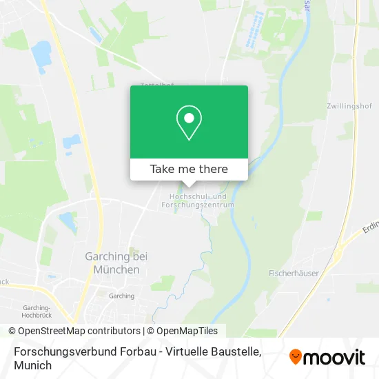 Forschungsverbund Forbau - Virtuelle Baustelle map