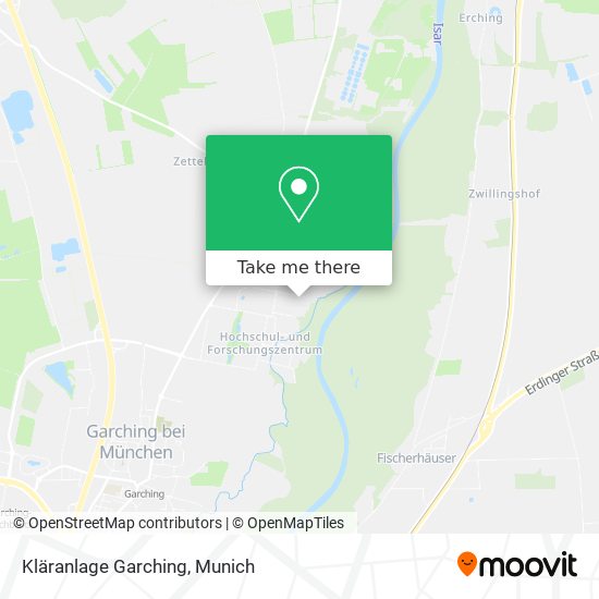 Kläranlage Garching map