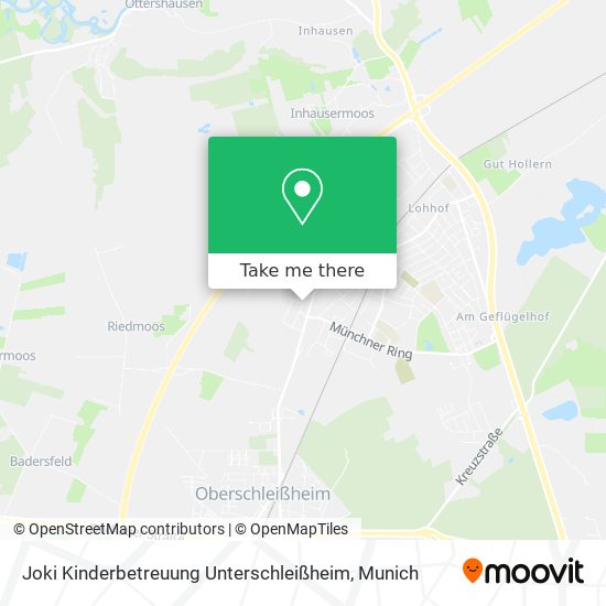 Joki Kinderbetreuung Unterschleißheim map