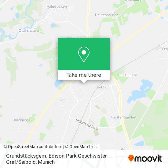 Grundstücksgem. Edison-Park Geschwister Graf / Seibold map