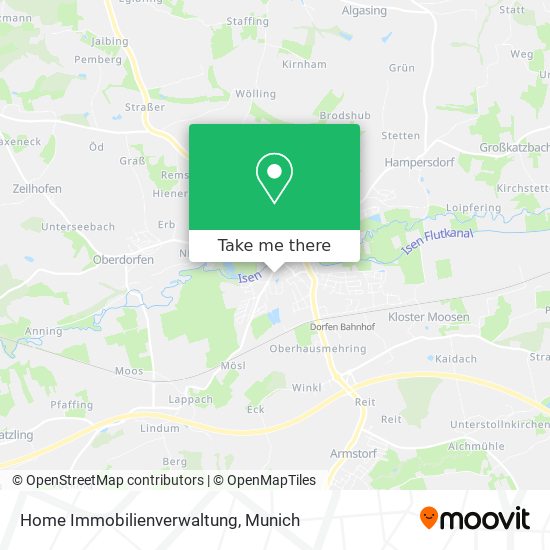 Home Immobilienverwaltung map