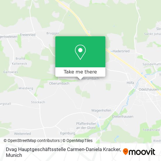 Dvag Hauptgeschäftsstelle Carmen-Daniela Kracker map