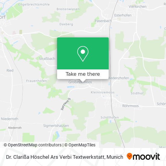 Dr. Clarißa Höschel Ars Verbi Textwerkstatt map
