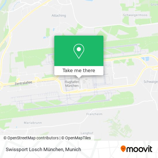 Swissport Losch München map