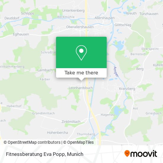 Fitnessberatung Eva Popp map