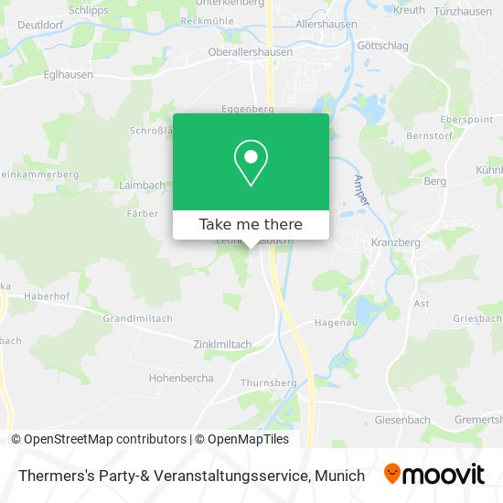 Thermers's Party-& Veranstaltungsservice map