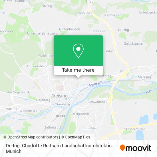 Dr.-Ing. Charlotte Reitsam Landschaftsarchitektin map