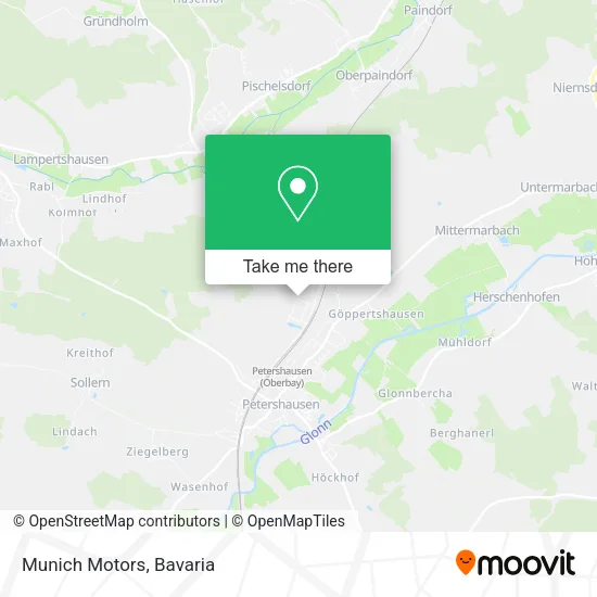 Карта Munich Motors