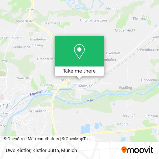 Uwe Kistler, Kistler Jutta map