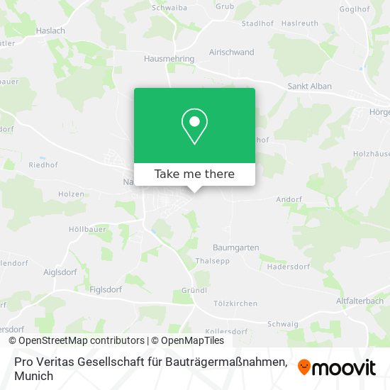 Pro Veritas Gesellschaft für Bauträgermaßnahmen map