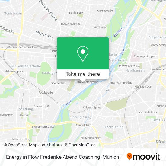 Energy in Flow Frederike Abend Coaching map