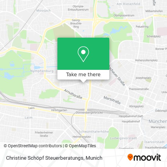 Christine Schöpf Steuerberatungs map