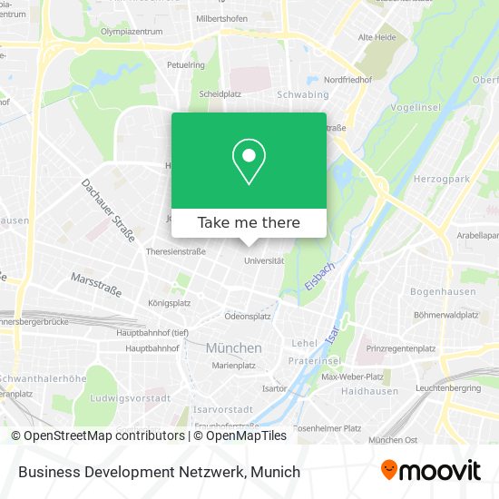 Business Development Netzwerk map