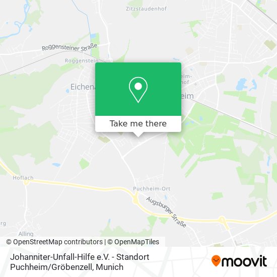 Johanniter-Unfall-Hilfe e.V. - Standort Puchheim / Gröbenzell map