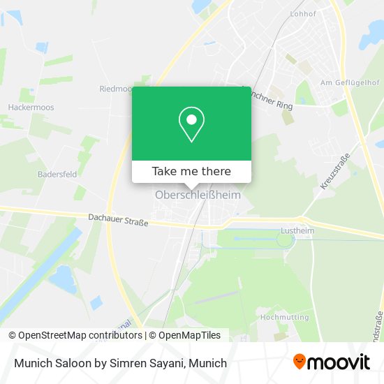 Munich Saloon by Simren Sayani map