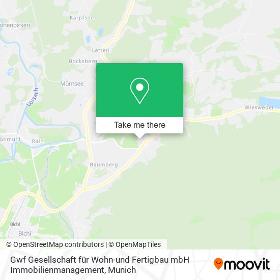 Gwf Gesellschaft für Wohn-und Fertigbau mbH Immobilienmanagement map