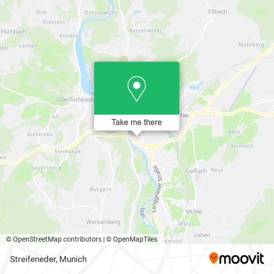 Карта Streifeneder