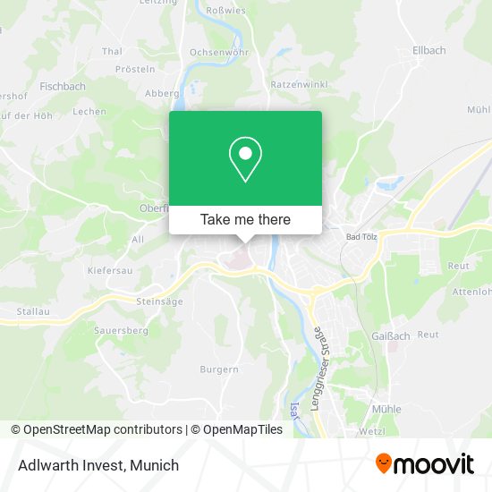 Adlwarth Invest map