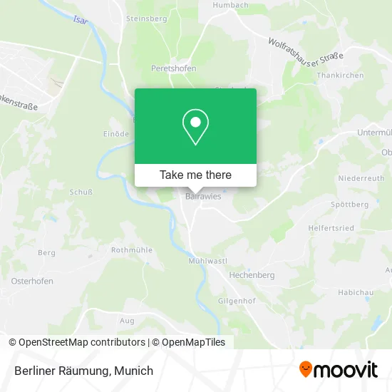 Карта Berliner Räumung