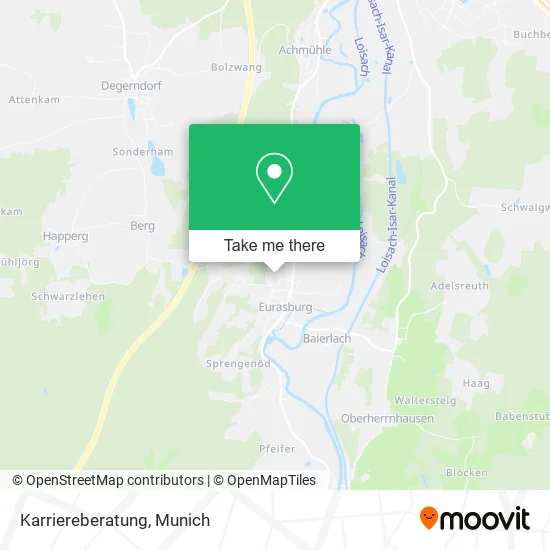 Карта Karriereberatung