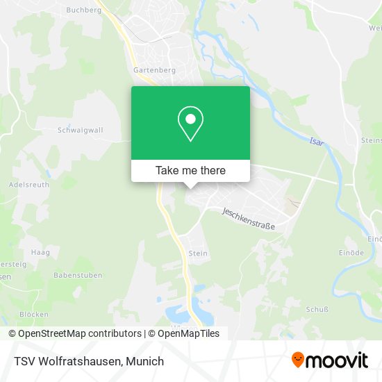 TSV Wolfratshausen map
