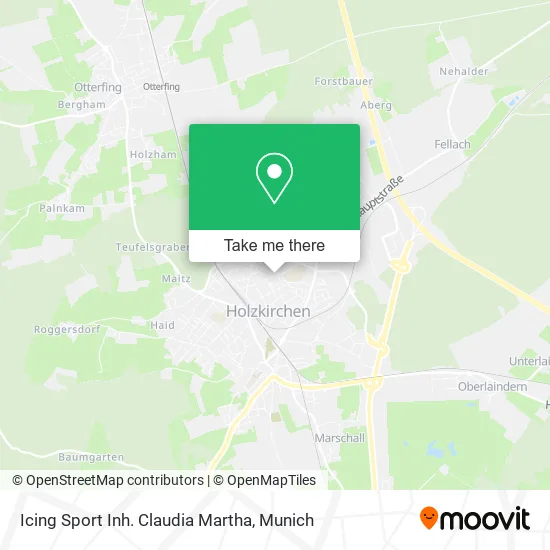 Карта Icing Sport Inh. Claudia Martha