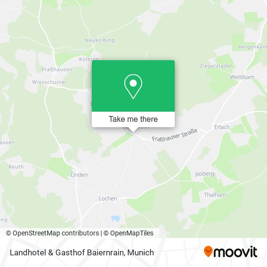 Landhotel & Gasthof Baiernrain map