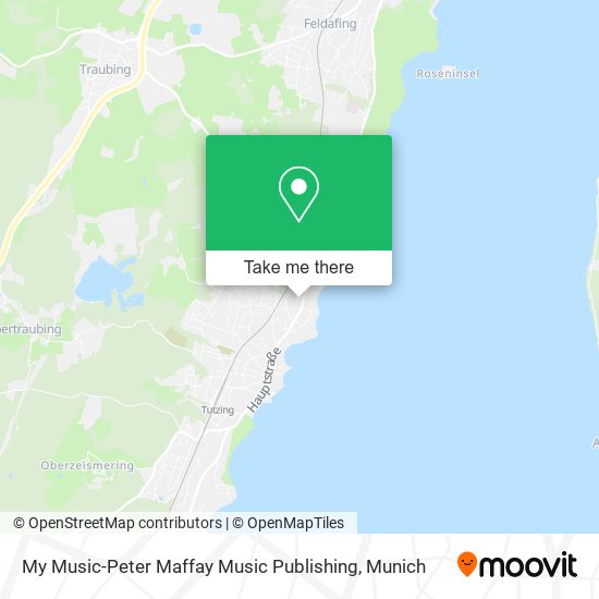 My Music-Peter Maffay Music Publishing map
