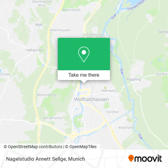 Nagelstudio Annett Sellge map