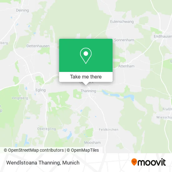 Карта Wendlstoana Thanning
