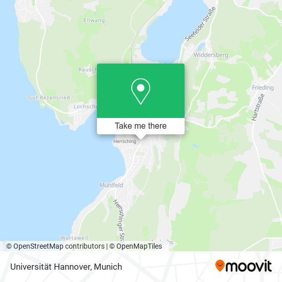 Карта Universität Hannover