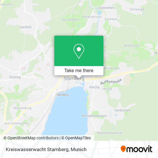 Kreiswasserwacht Starnberg map
