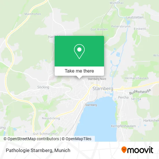 Карта Pathologie Starnberg