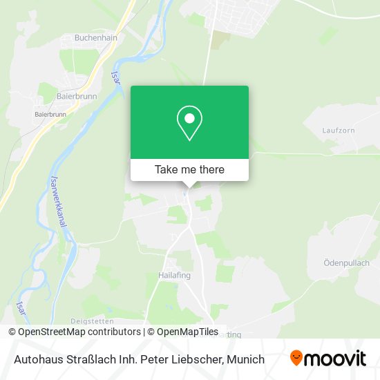 Autohaus Straßlach Inh. Peter Liebscher map