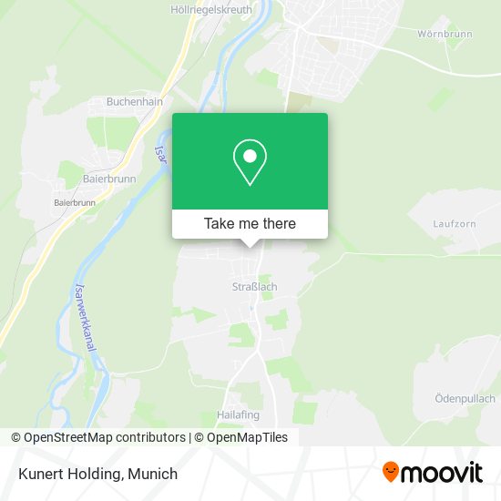 Kunert Holding map