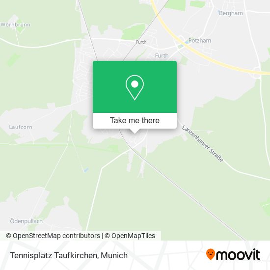 Tennisplatz Taufkirchen map