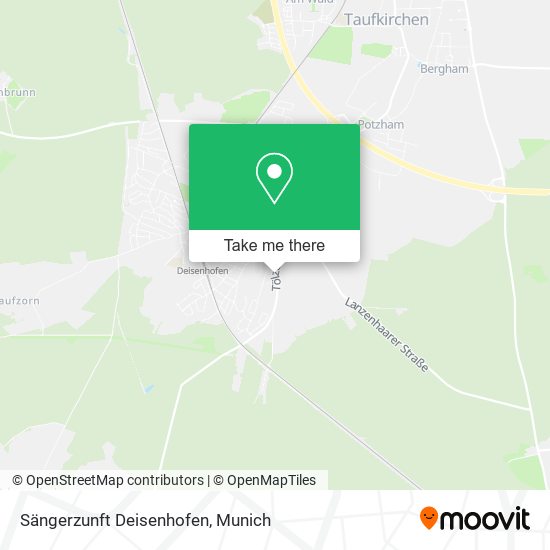 Sängerzunft Deisenhofen map