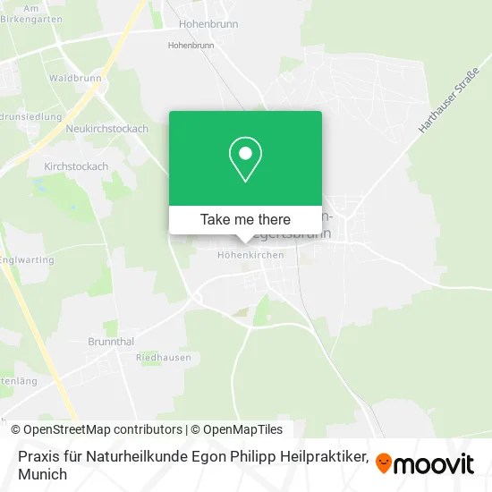 Карта Praxis für Naturheilkunde Egon Philipp Heilpraktiker