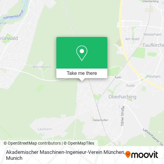 Akademischer Maschinen-Ingenieur-Verein München map