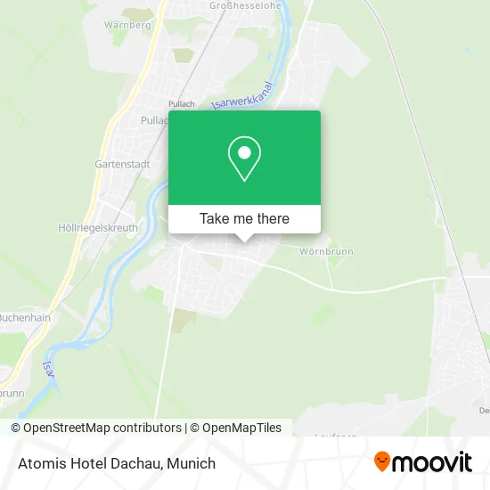 Карта Atomis Hotel Dachau