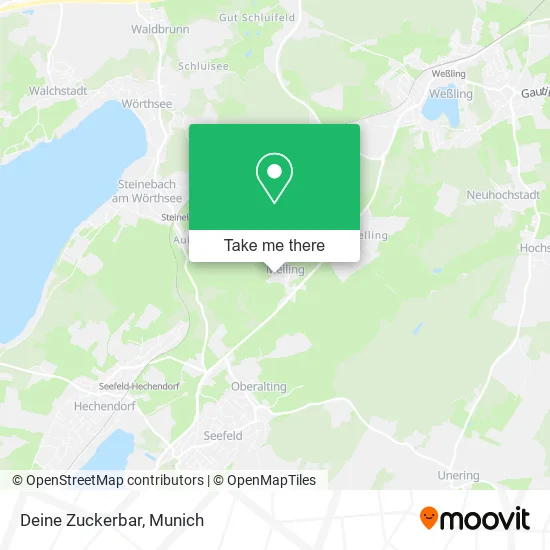 Карта Deine Zuckerbar