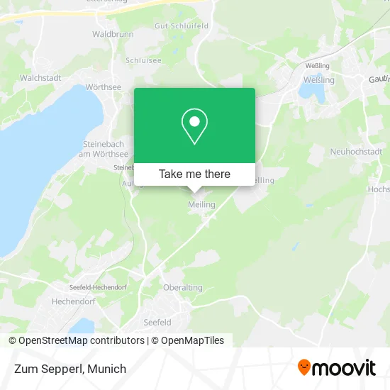 Карта Zum Sepperl