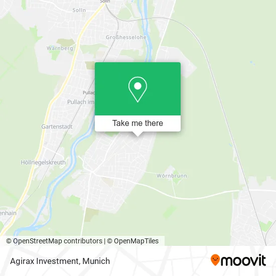 Карта Agirax Investment