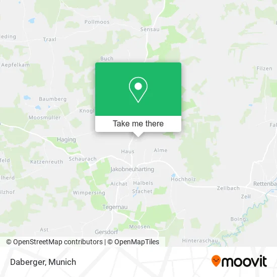 Карта Daberger